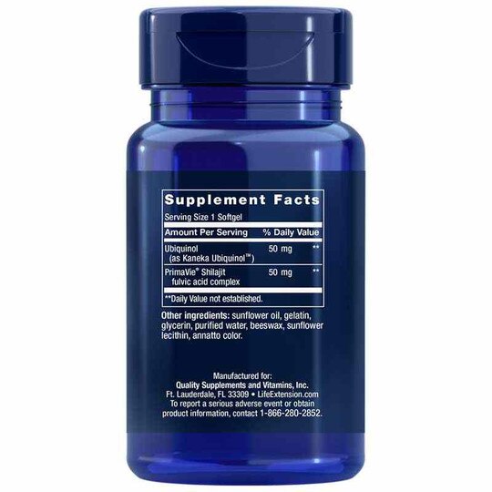 Super Ubiquinol CoQ10 50 Mg with Enhanced Mitochondrial, LFE